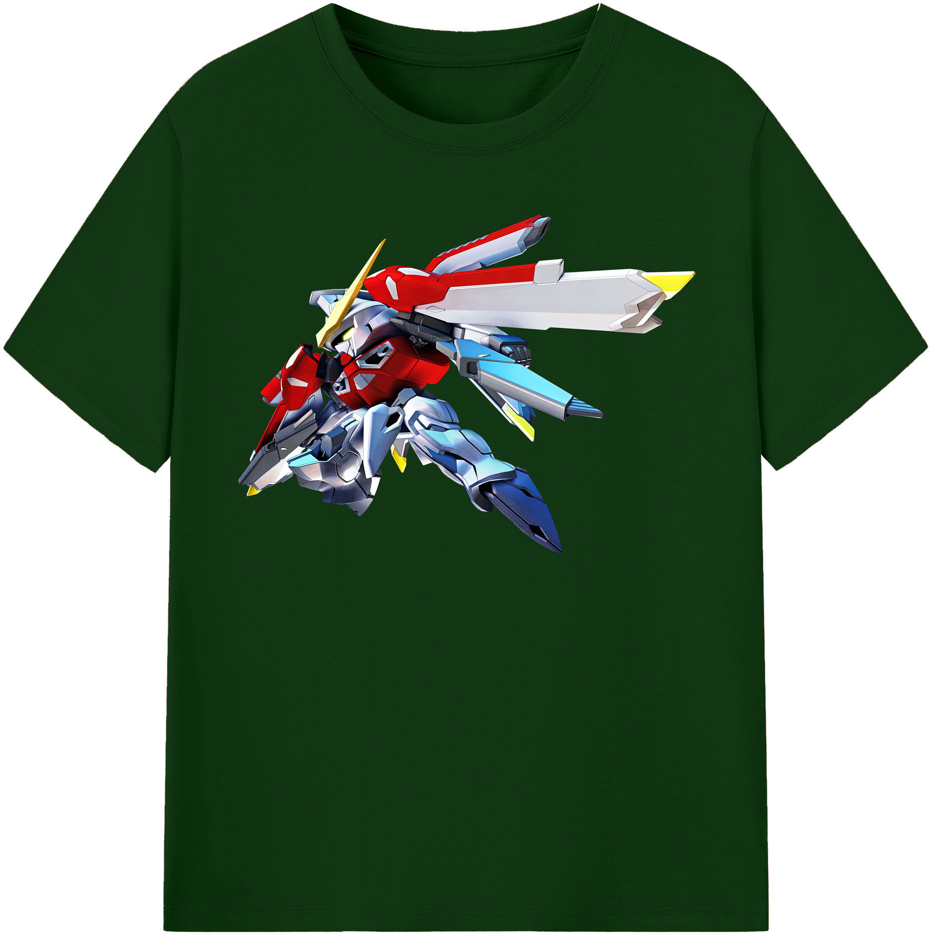 （画像用） 機動戦士ガンダム Mobile Suit Gundam 綿100％半袖Tシャツ（フロントプリント）